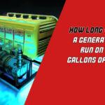 how long will a 12,000 watt generator run on gas