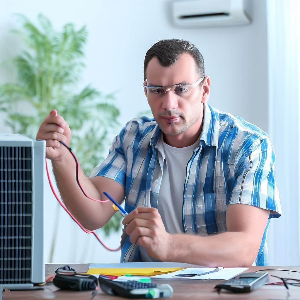 Determining the wattage of a specific central air conditioner model: