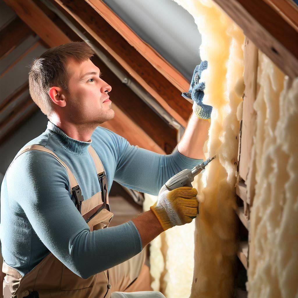 Improving home insulation and sealing air leaks: