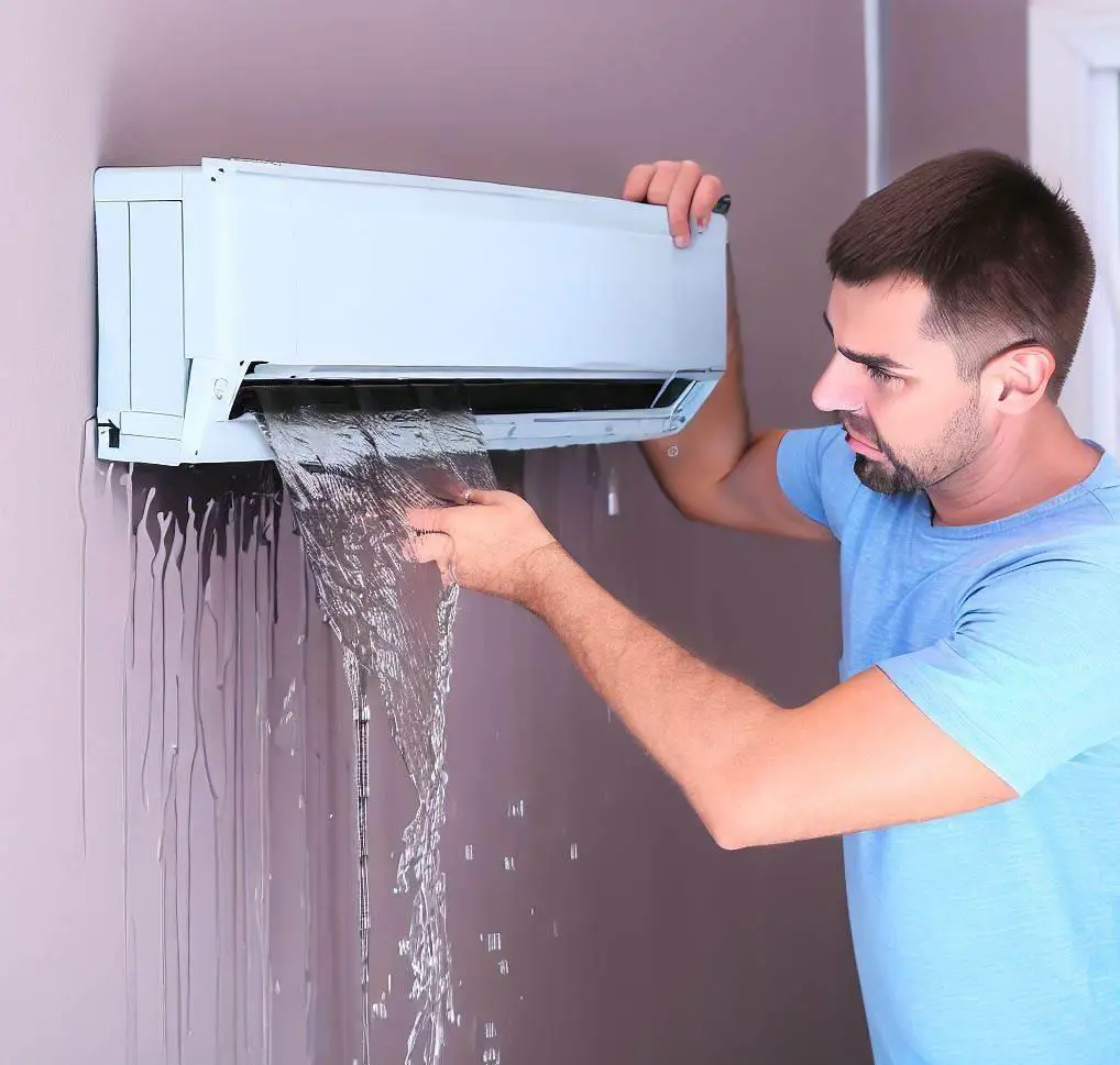 Resolving Water Leakage from a Split AC Indoor Unit