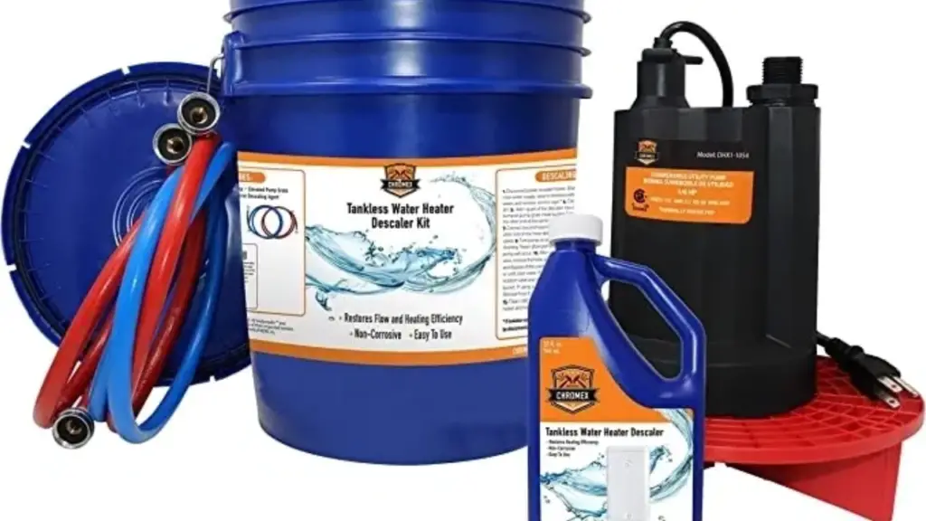 tankless water heater maintenance kit 