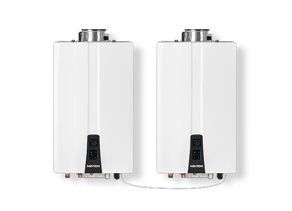 Non-condensing tankless water heater