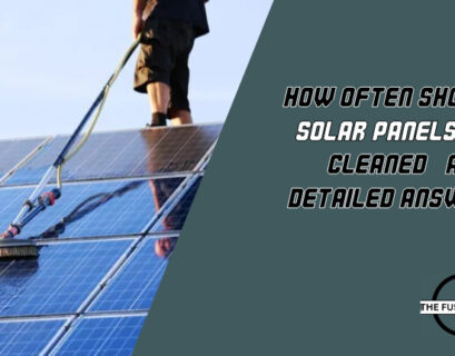 What is the recommended cleaning of solar panels?
