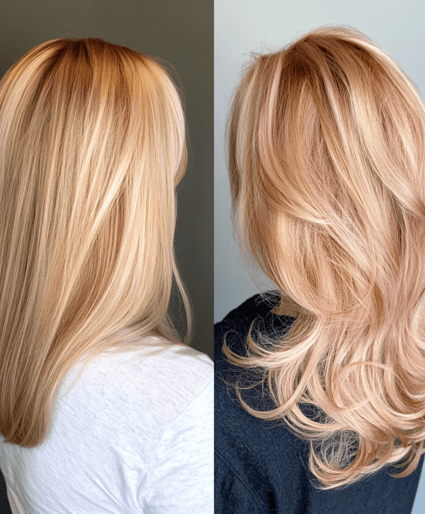 Gold Blonde Transformation