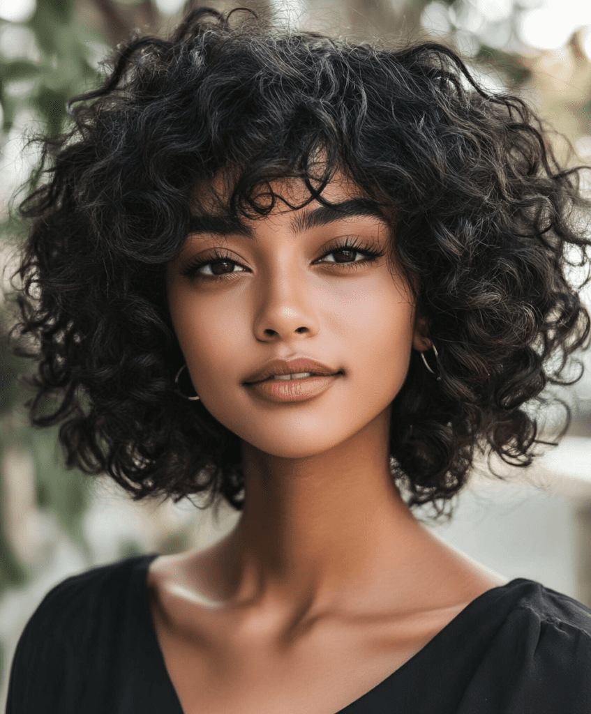 A Black woman with a chin-length bob 